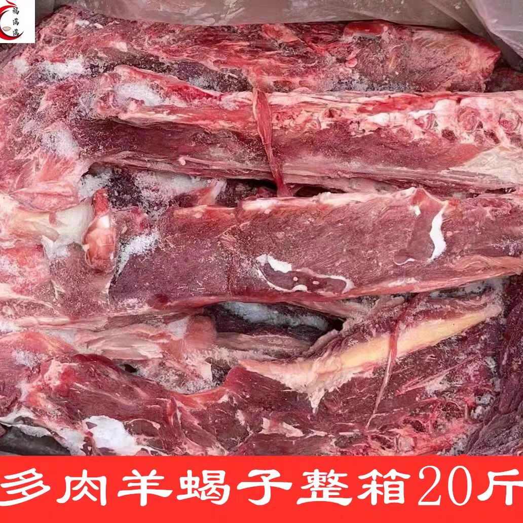 原切新鲜羊蝎子多肉羊肉脊骨脖骨羊骨头火锅食材新鲜羊蝎子批发