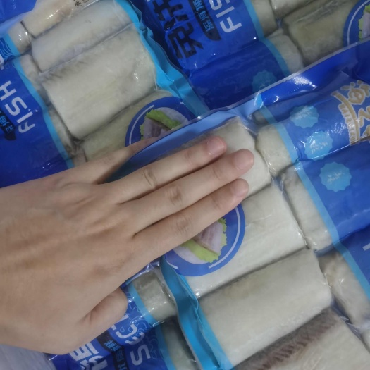 北海精品免洗带鱼段，无尾段，品质好