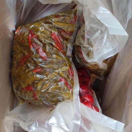 重庆市泡青椒石柱小青椒（高辣）90斤一桶土坛发酵 带桶
