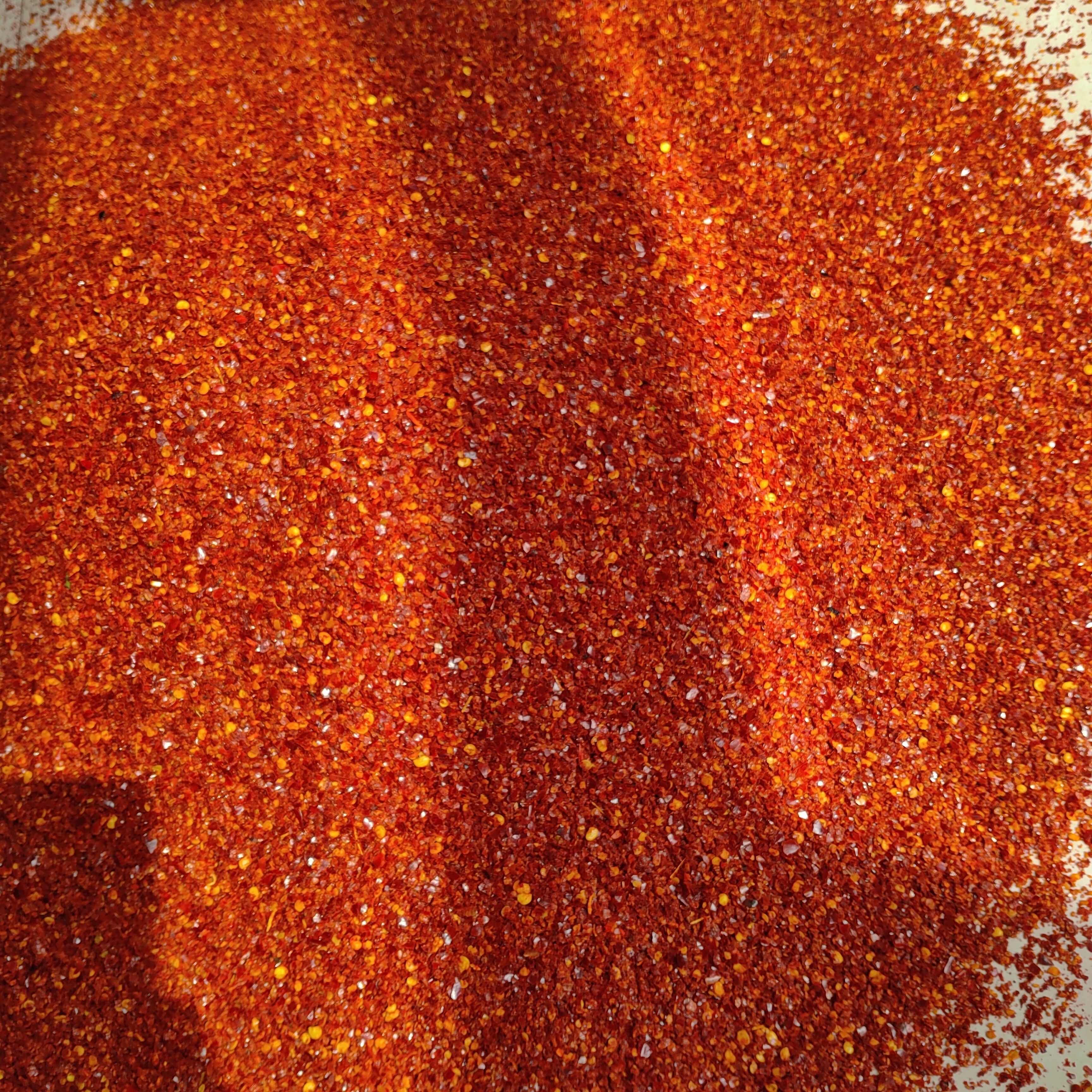 厂家直销烧烤专用辣椒面粉香辣吉林洮南孟氏椒业长期大量供应