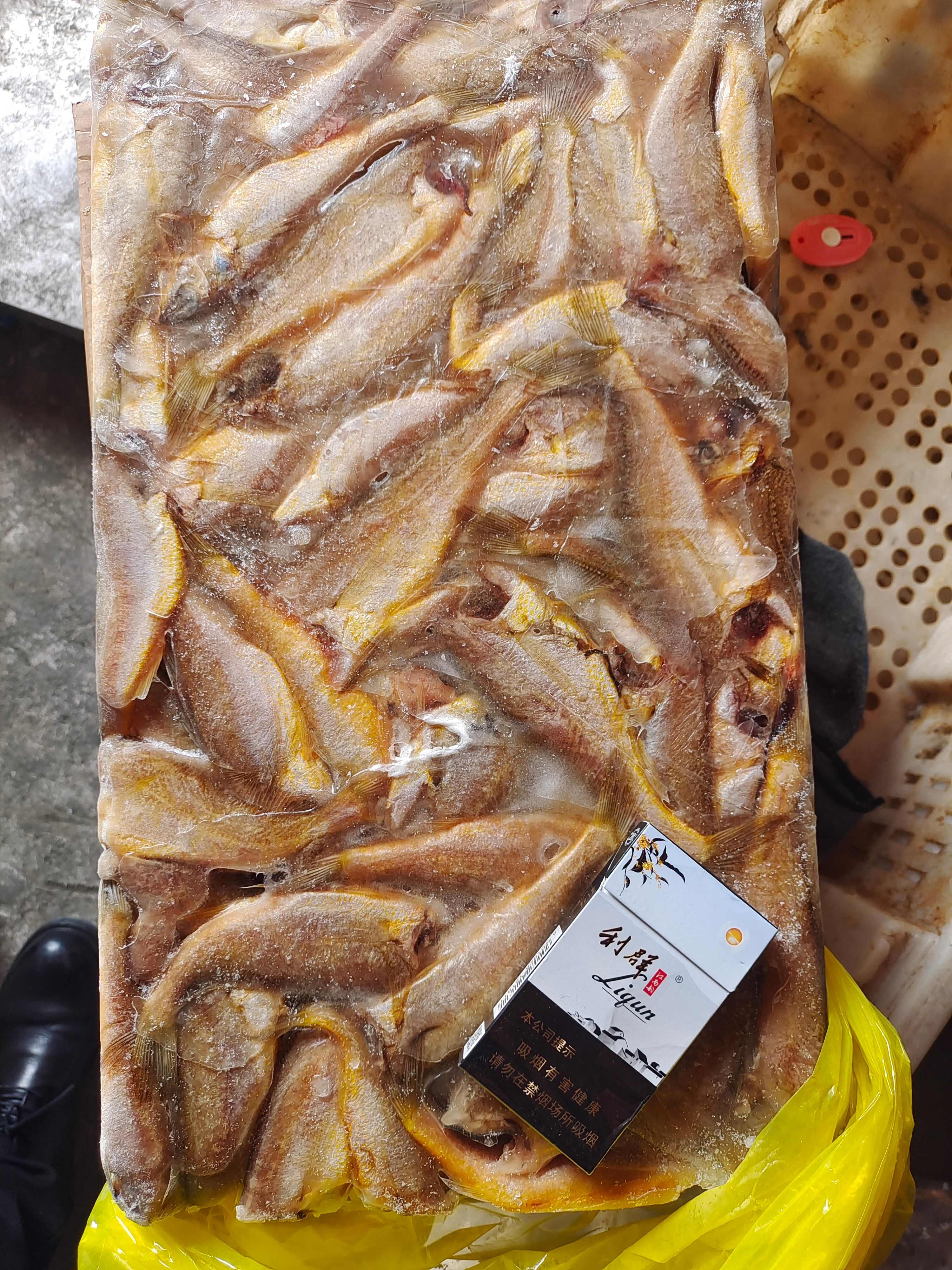 小黃魚  去頭小黃花魚，食品廠，罐頭廠原料