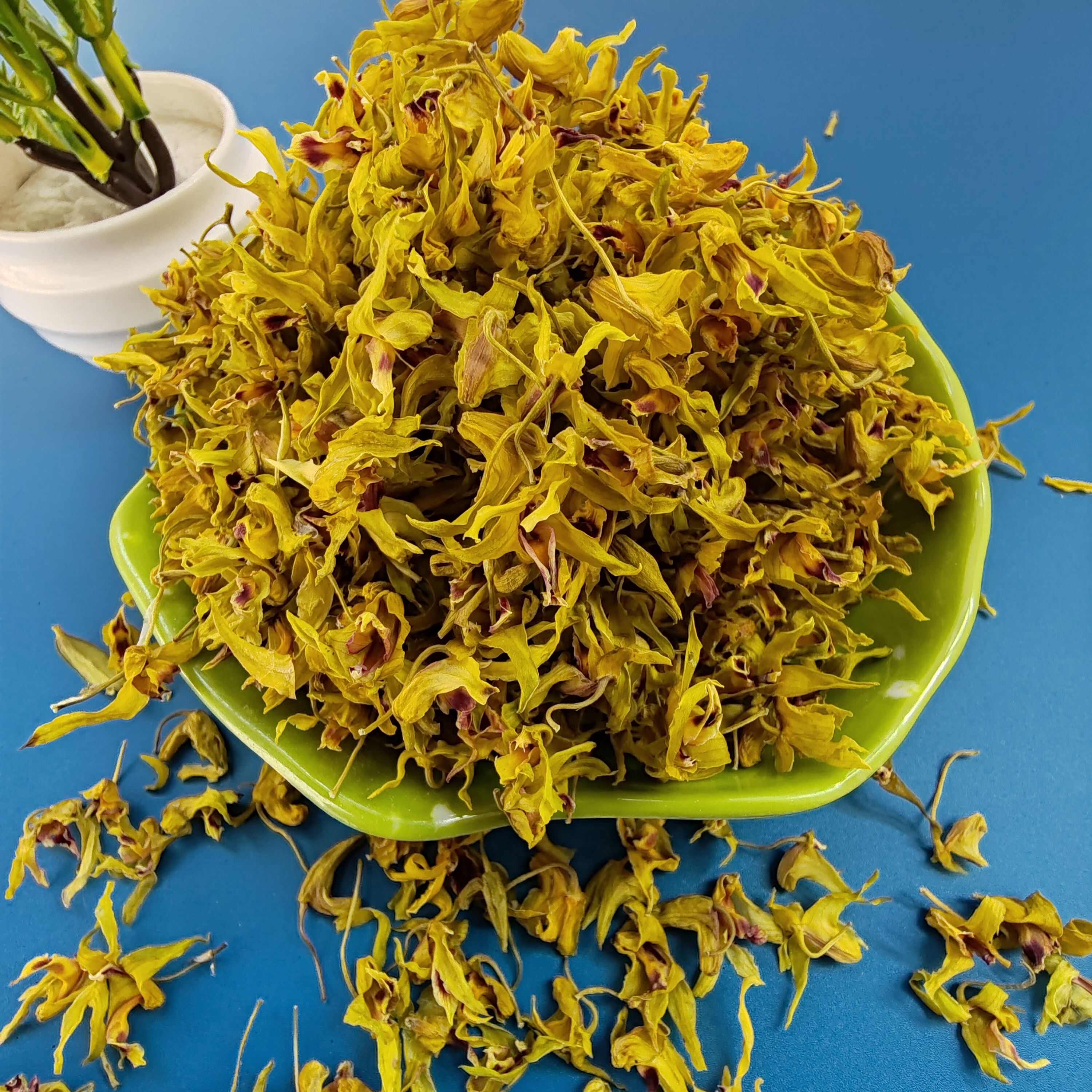 .批发铁皮石斛花干货50克包邮铁皮石斛花泡水新鲜晒干石斛花