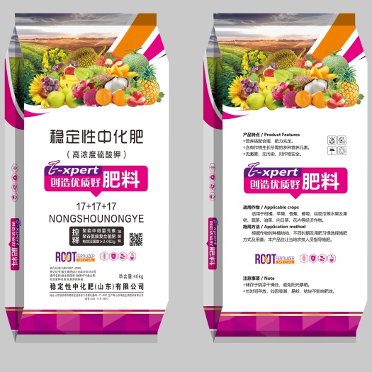 聊城17-17-17纯硫酸钾复合肥