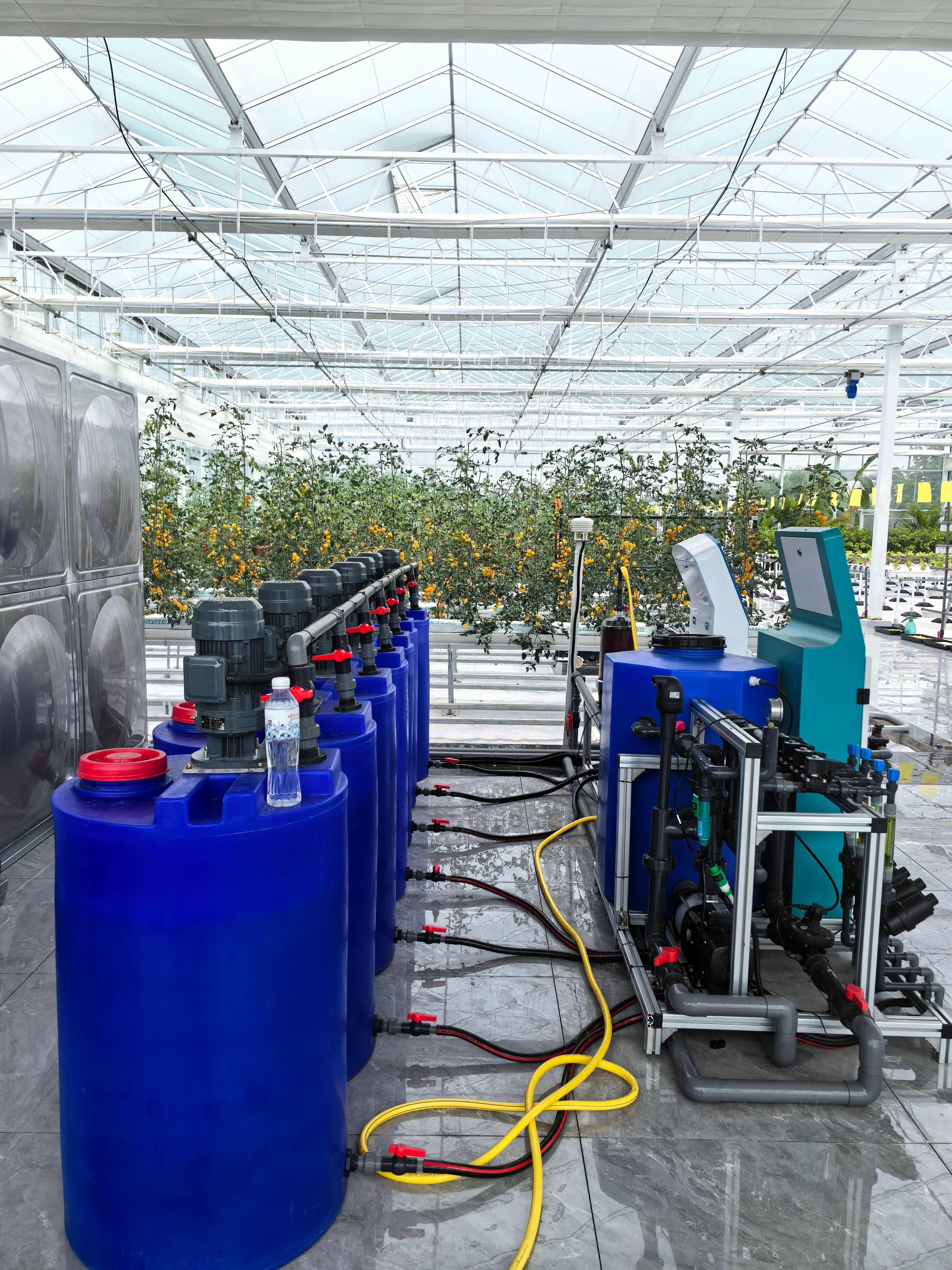 水肥一体机基质蓝莓大棚滴喷灌农业智能4g高精准水肥一体化施肥