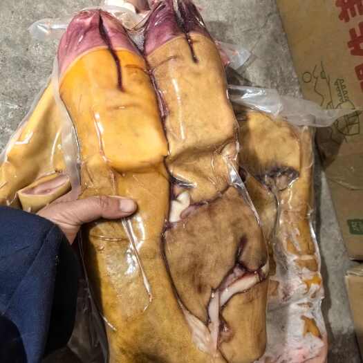 锡林浩特草地黄牛去骨牛蹄 火燎 清洗干净 真空包装