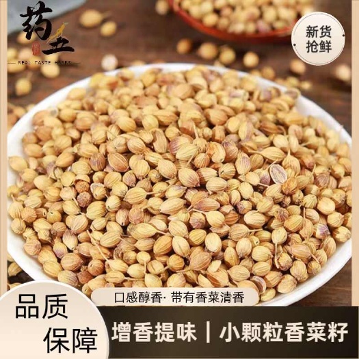 玉林香菜籽小颗粒芫荽子松须菜籽胡荽芫茜子种子食用商用香料调料增香
