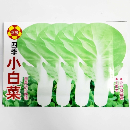 成都四季小白菜种子速生青叶小白菜芽苗菜种籽耐热四季播种蔬菜种子
