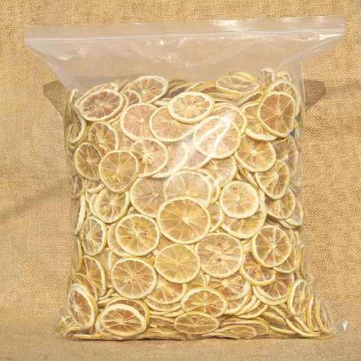 焦作精选干柠檬片500g包邮柠檬干片泡水喝的东西装饰水果茶包散装