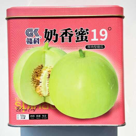 沭阳县赣科浓香蜜188杂交甜瓜种子早熟皮薄香甜奶香味高糖四季水果种