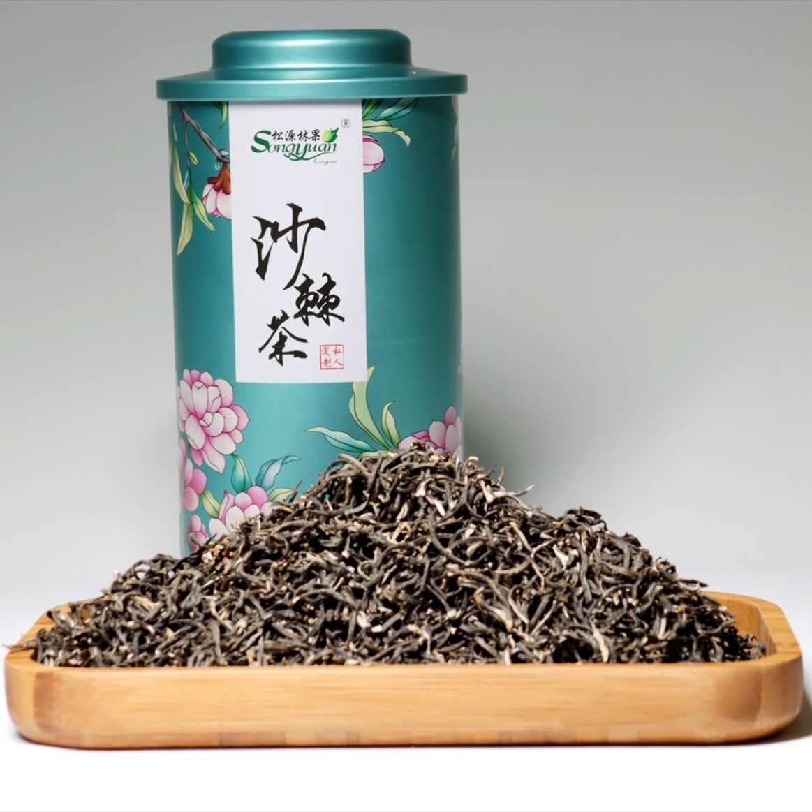 沙棘铁罐茶130g*2罐 手工采摘。沙棘茶叶