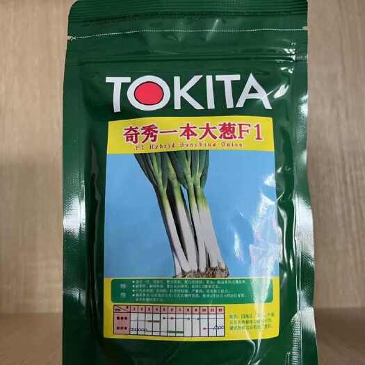 安丘市杂交一代，迟抽苔，整齐度高，葱白亮度好