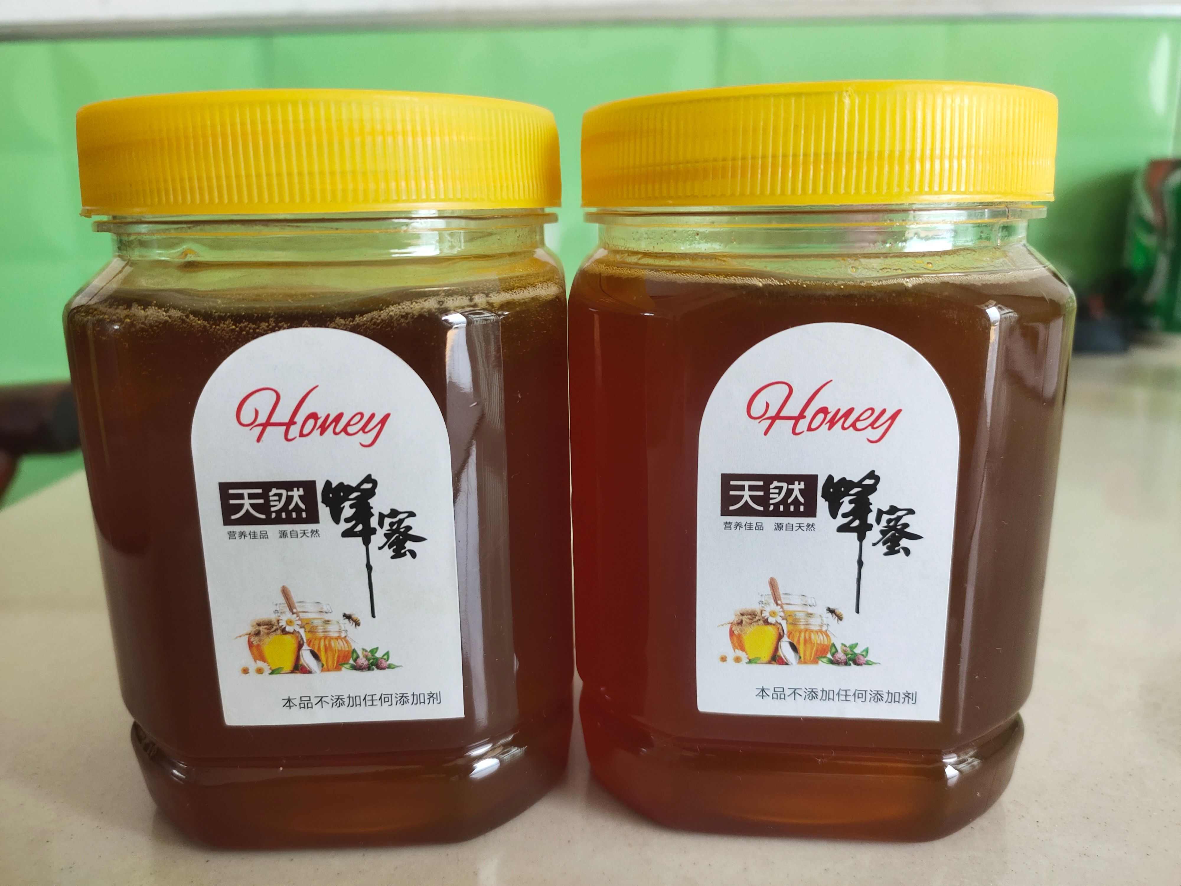 百花蜂蜜农户自产土蜂蜜