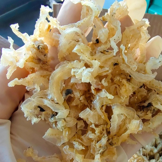 扇贝边！干度很好无沙不牙碜，炒菜煲汤都好吃！