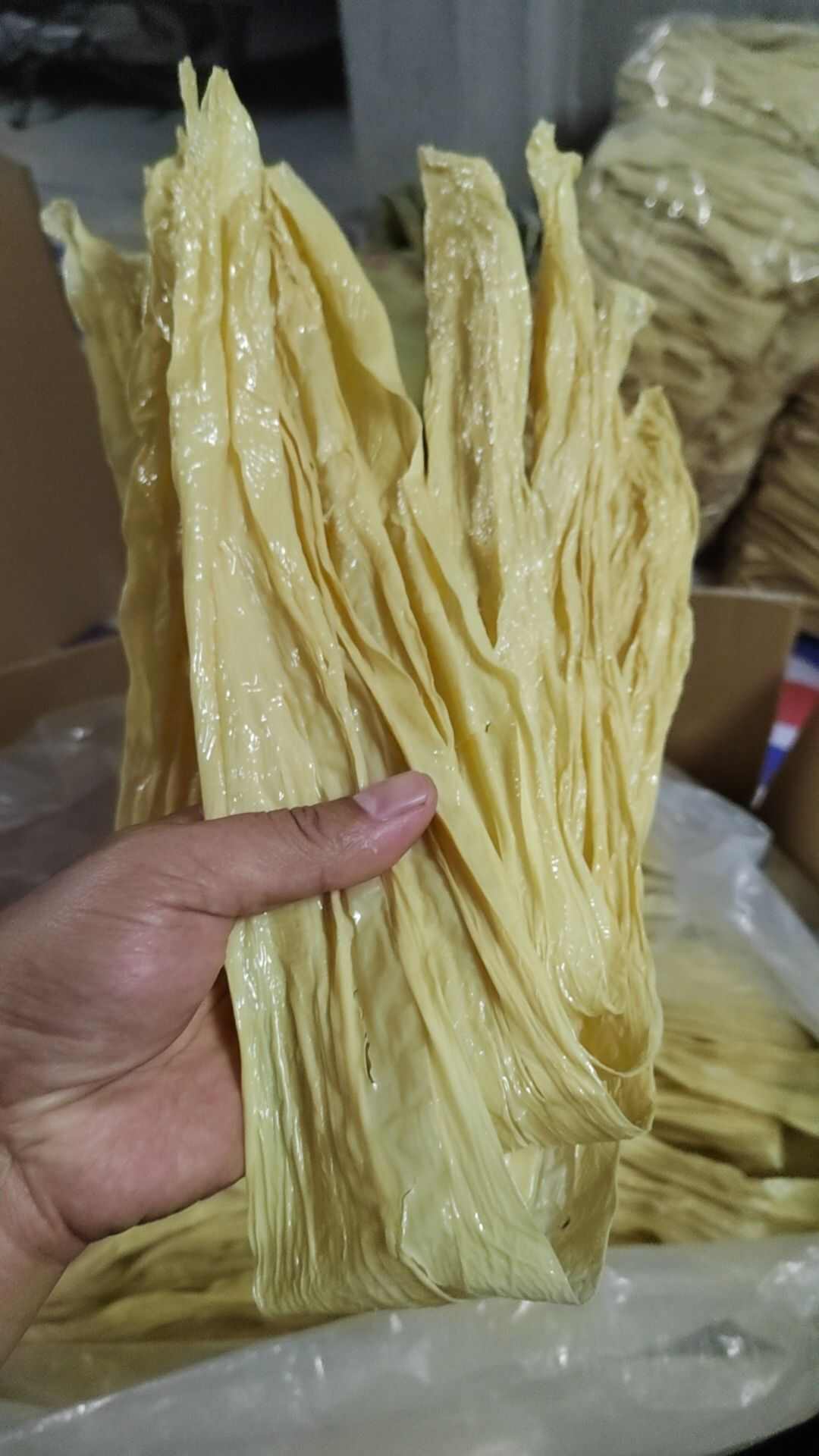 中片扁腐竹广西特产纯手工传统工艺腐竹农家无添加无盐无淀粉