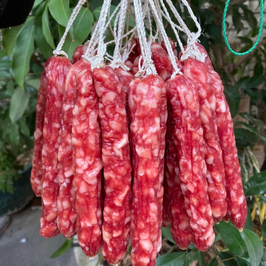 中山市广式腊肠走量餐饮纯肉肠传统大众口味工厂直发可订制加工广东腊肠