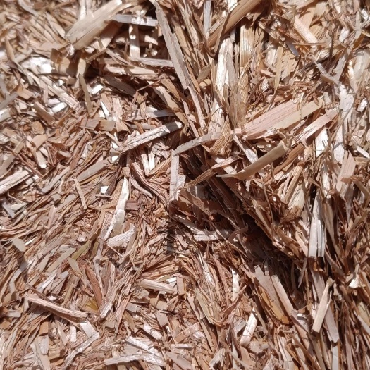 正阳县小麦秸秆正在加工质量杠杠的好