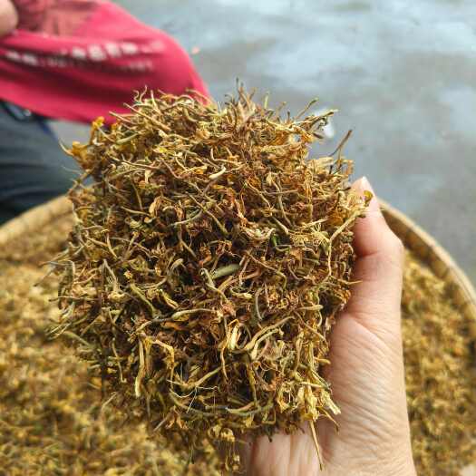 安龙县金银花开花货，太阳晒干