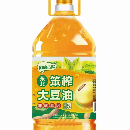 长春（非转基因大豆)压榨一级5L