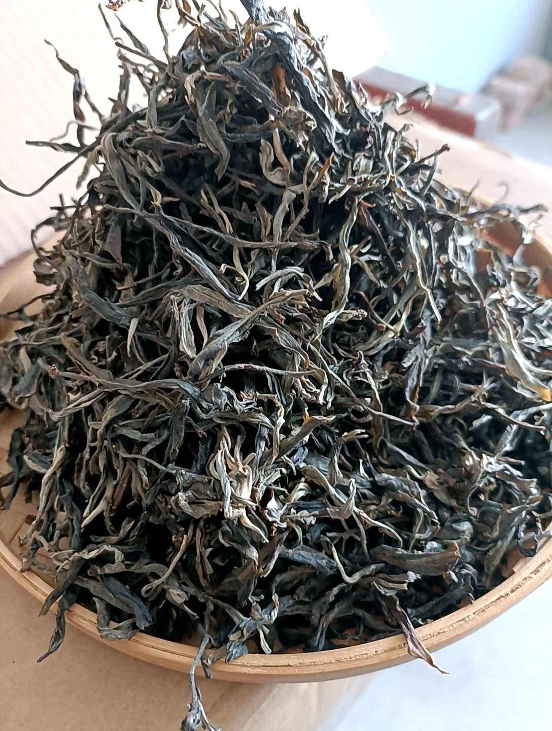 双江县正气塘古树茶晒青绿茶23年（春）散装手工