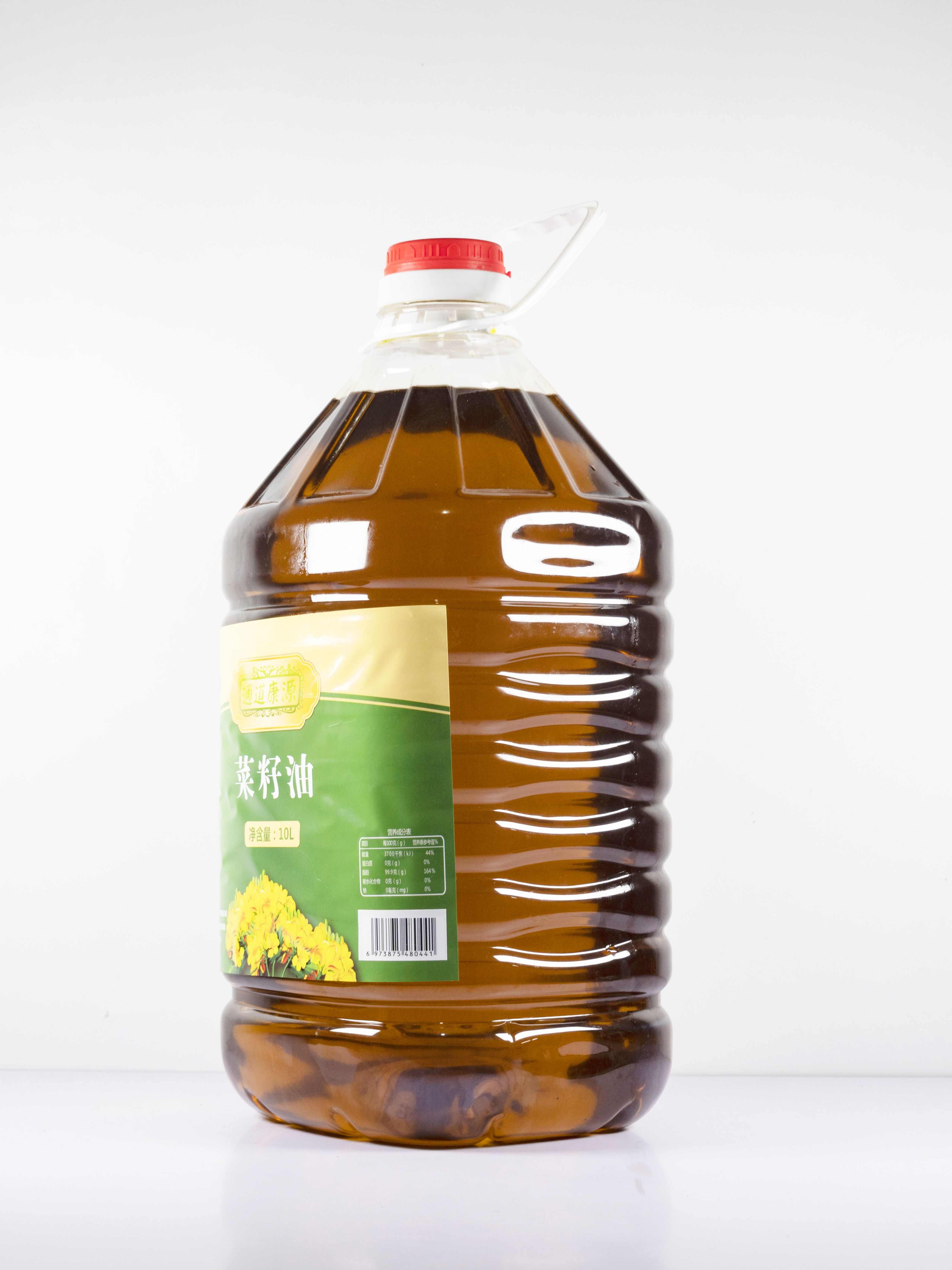 菜籽油物理压榨营养保留精选原料 5L