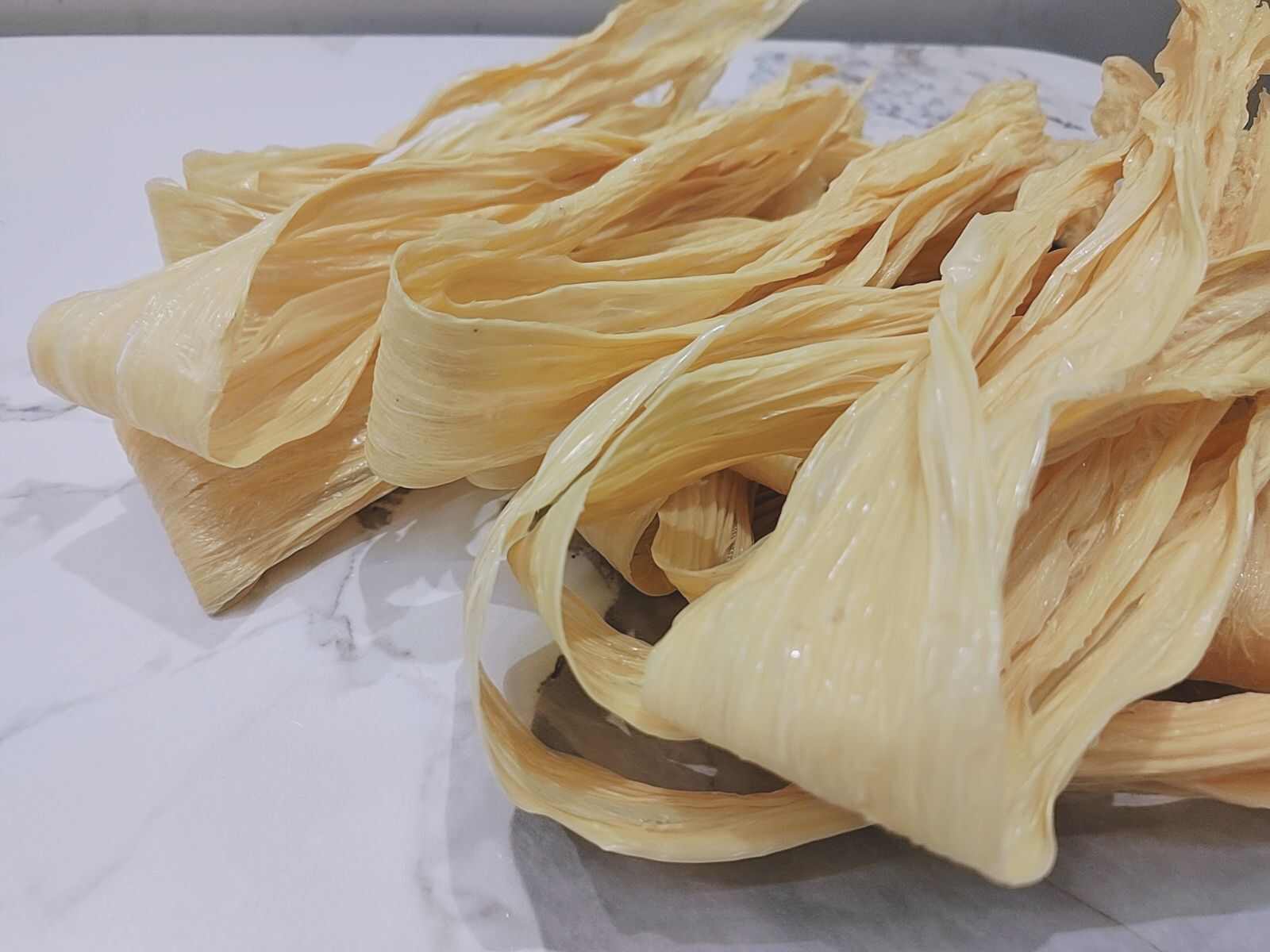 （一件代发500g）中片扁腐竹广西特产纯手工无盐无淀粉
