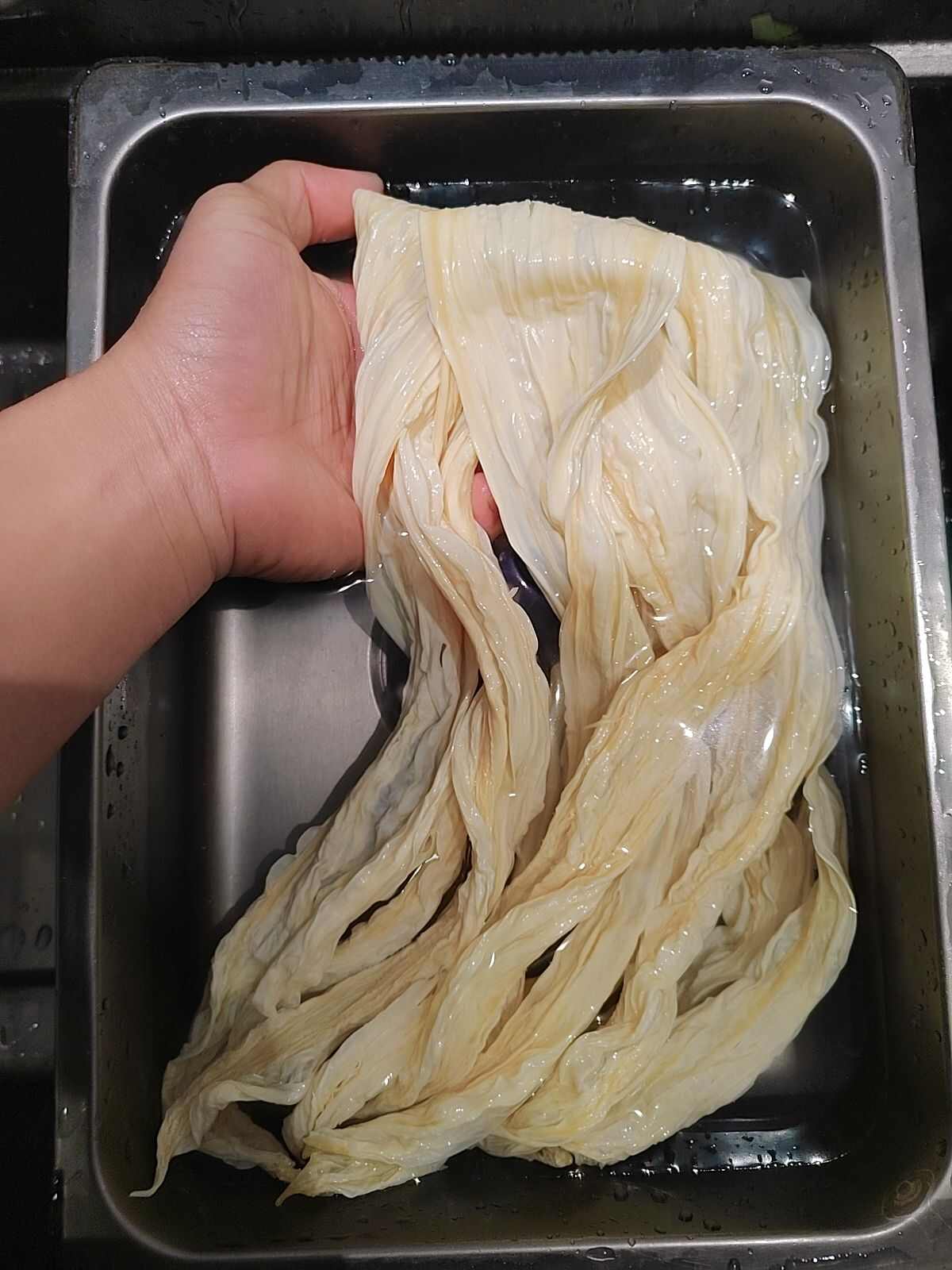 （一件代发500g）中片扁腐竹广西特产纯手工无盐无淀粉