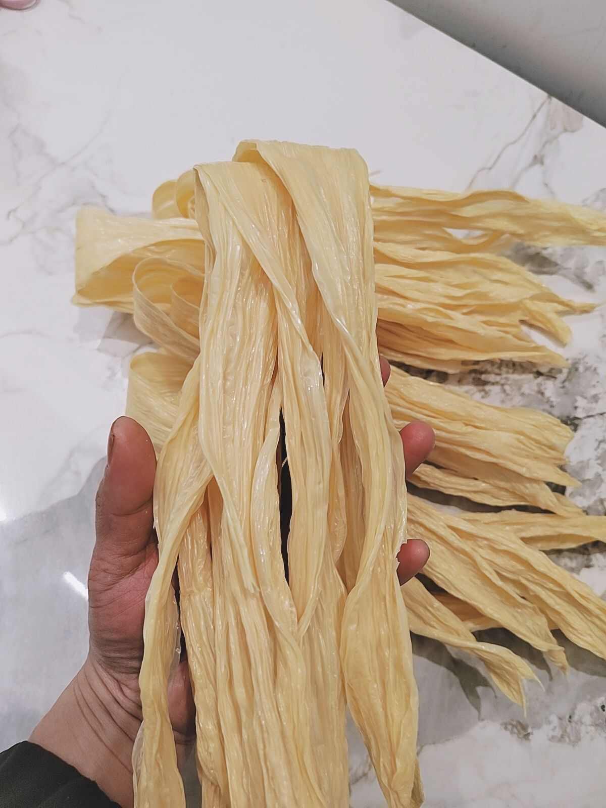 中片扁腐竹广西特产纯手工传统工艺腐竹农家无添加无盐无淀粉