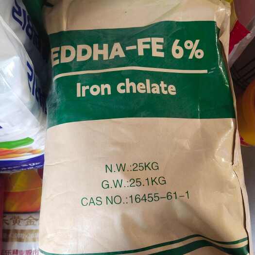 新密市螯合铁EDDHA-FE6％专治各种果树黄化
