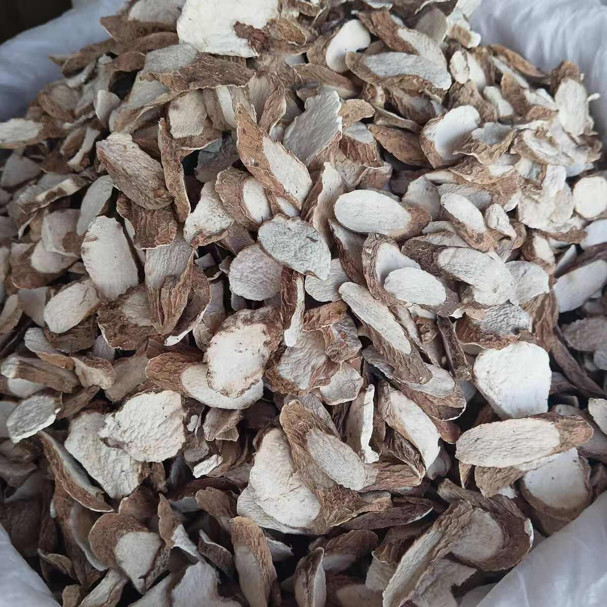 河南温县优质干山药片天然健康美味发货快无硫 带皮片足干