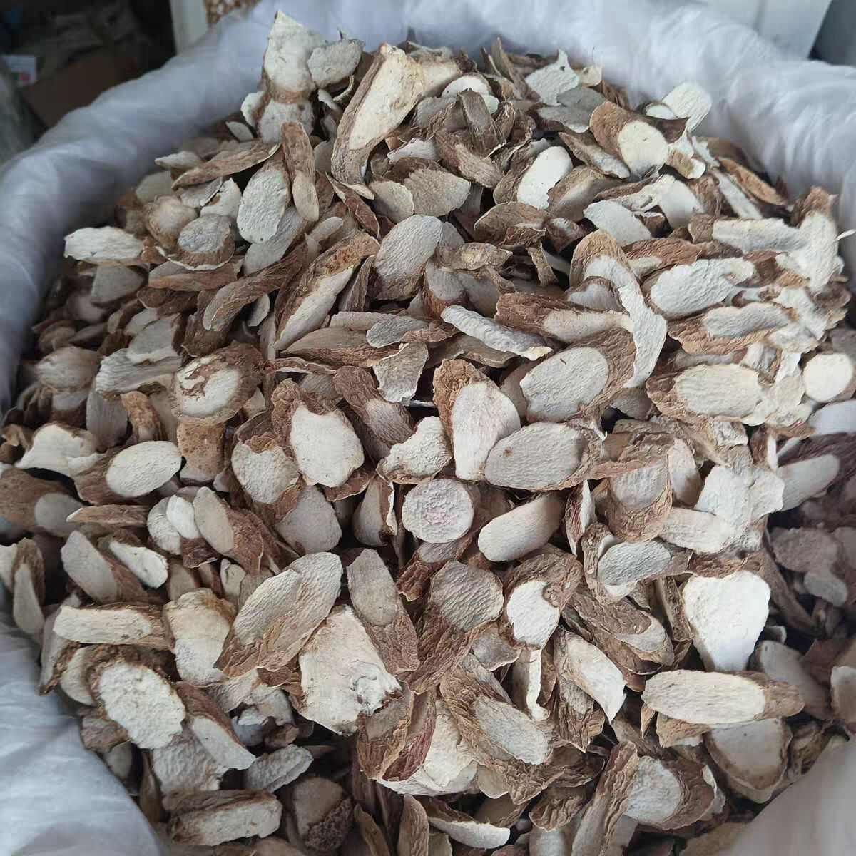 河南温县优质干山药片天然健康美味发货快无硫 带皮片足干