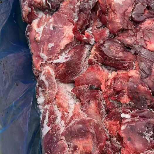 郑州大块牛碎肉，块大价格合适，瘦度达到90比例左右，实拍