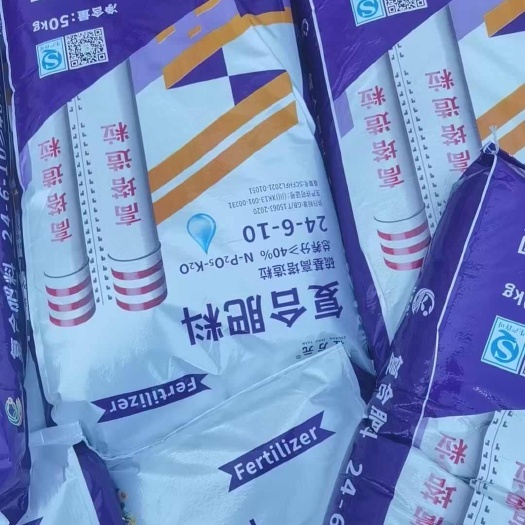 南宁高氮硫酸钾复合肥40养分高塔造粒蔬菜水果可用