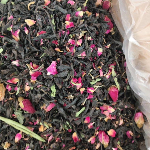 新疆香茶维吾尔族特色玫瑰花茶饭店红茶组合香茶包邮特产3公斤
