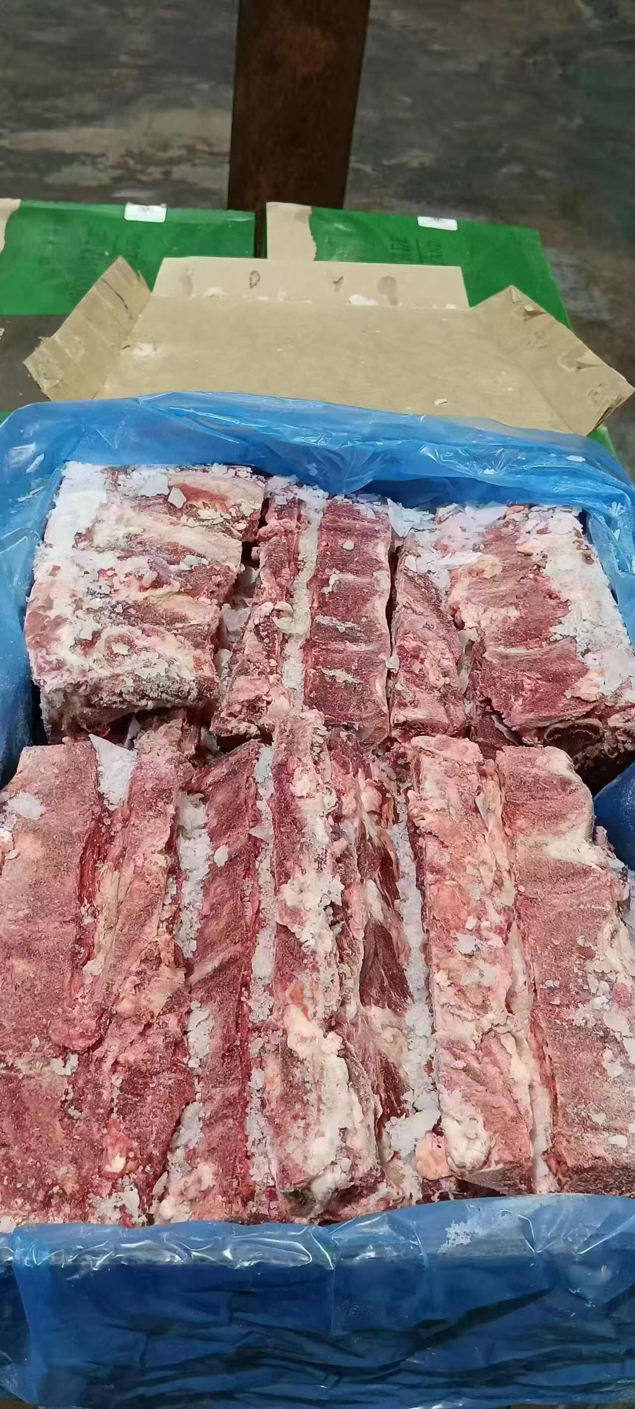 9厂牛脊骨天津提货15吨抄码24年年底~25年初