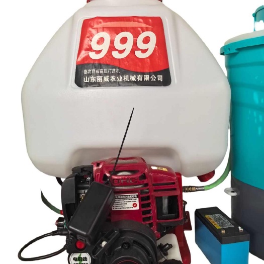 庆云县农用背负式动力高压打药机高压喷雾器喷雾机配置升级版发动机喷雾