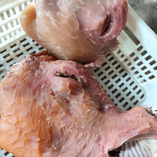 清真手工去毛带皮牛头肉，脱脂去骨无淋巴，有现货