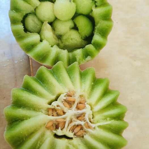 山东莘县头茬玉菇甜瓜，市场电商，一件代发