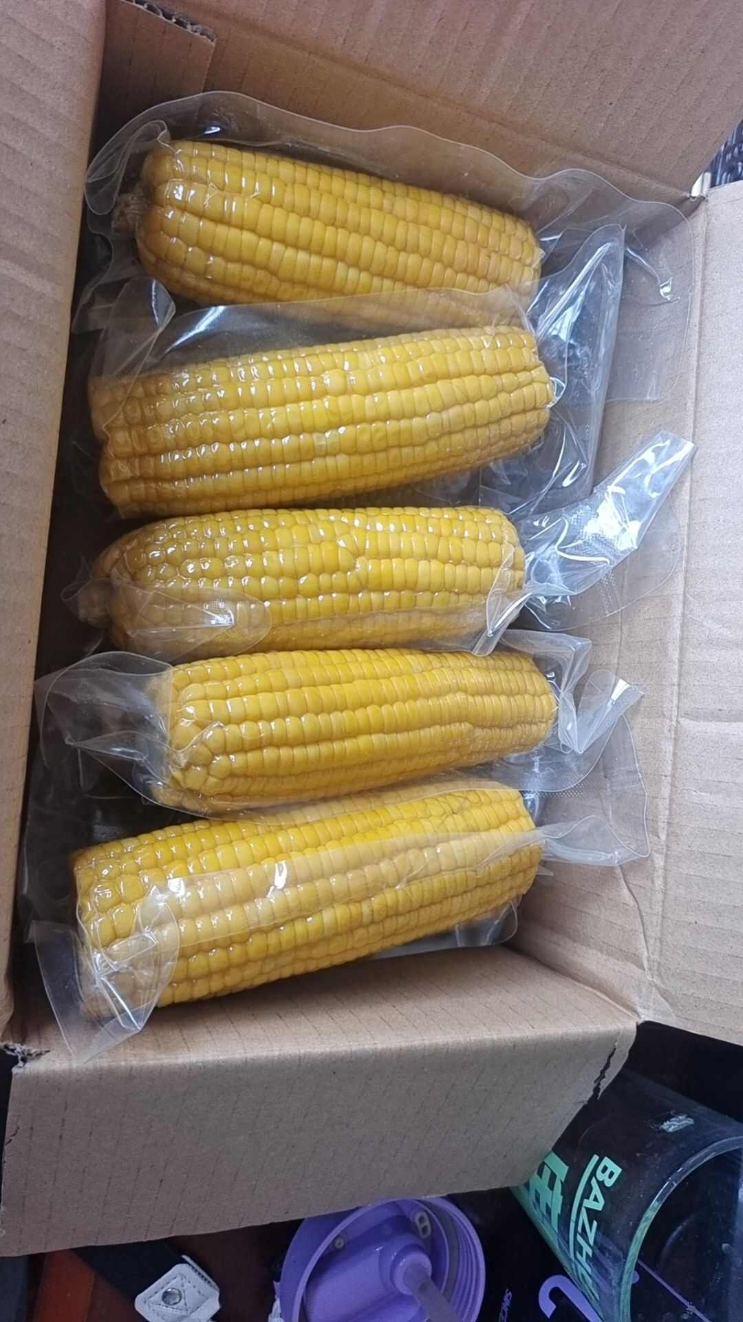 真空水果玉米整根玉米段