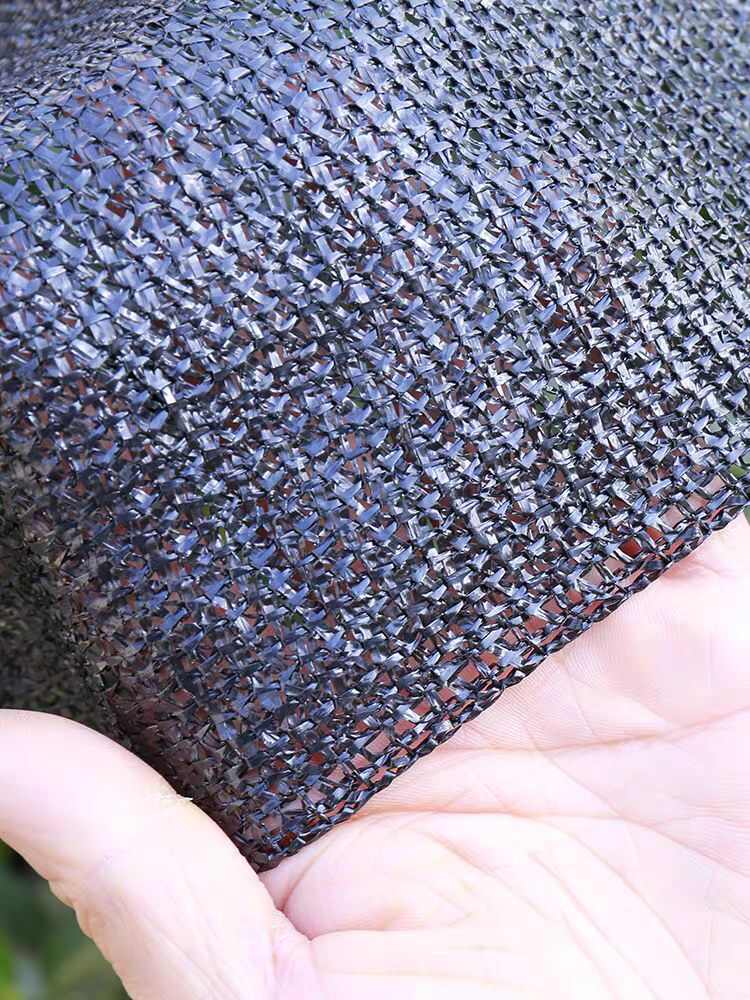 黑色遮阳网， 全新料生产，质保5年耐用8年