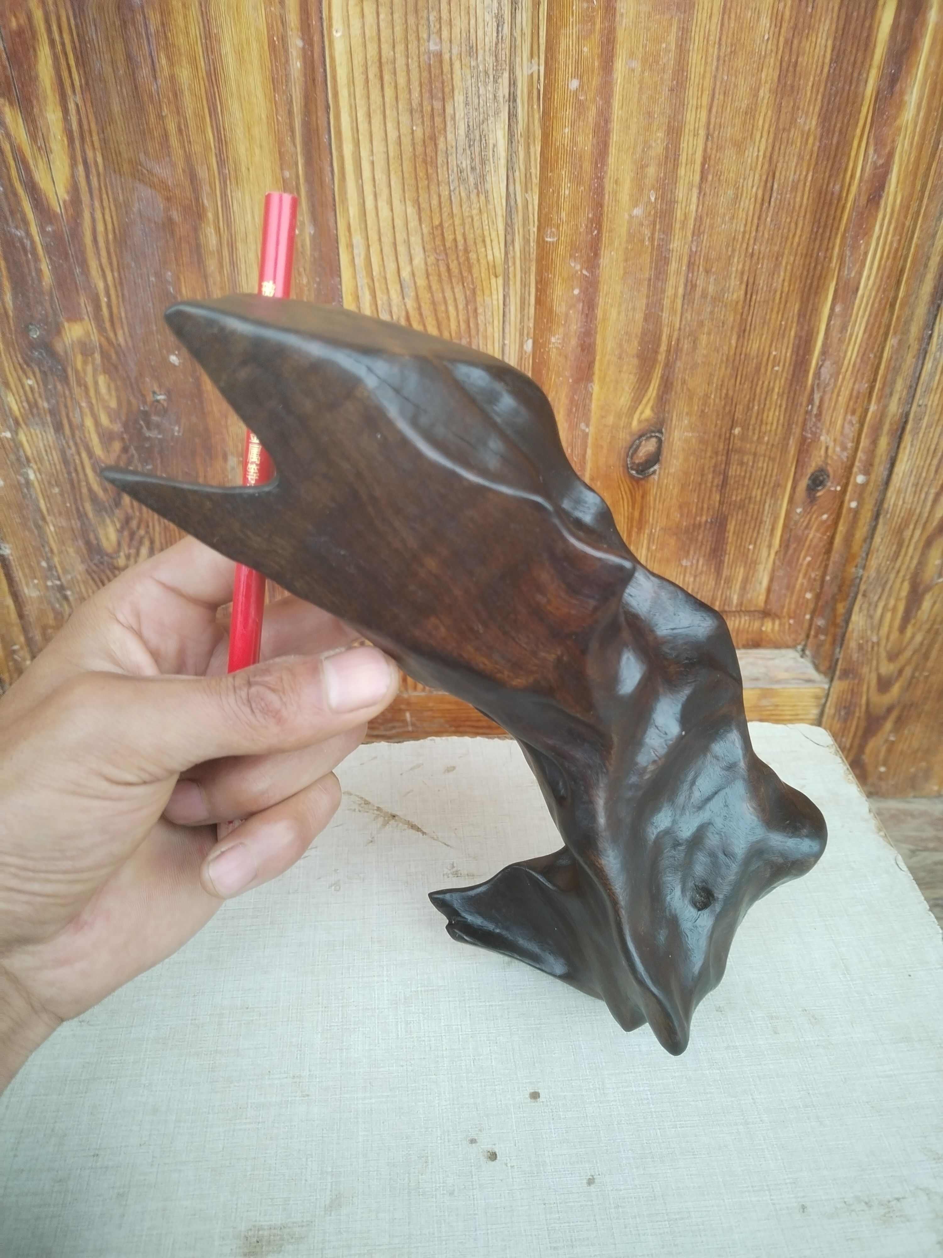金丝楠木阴沉木茶杯架假山笔架摆件手工木艺制品天然造型