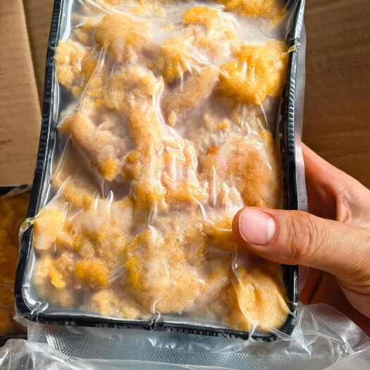 江门黑鱼籽散的4元  整籽12