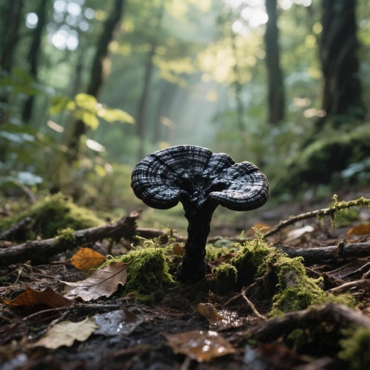 翁源县翁源天然深山林下种植紫灵芝整朵或切片高营养高性价比养生