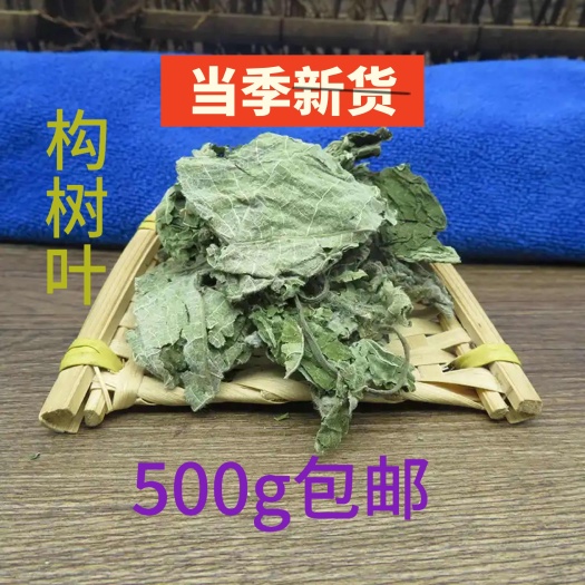 凤阳县构树叶500g中药材正品楮桃叶草药构叶谷树叶褚桃叶泡澡干货精