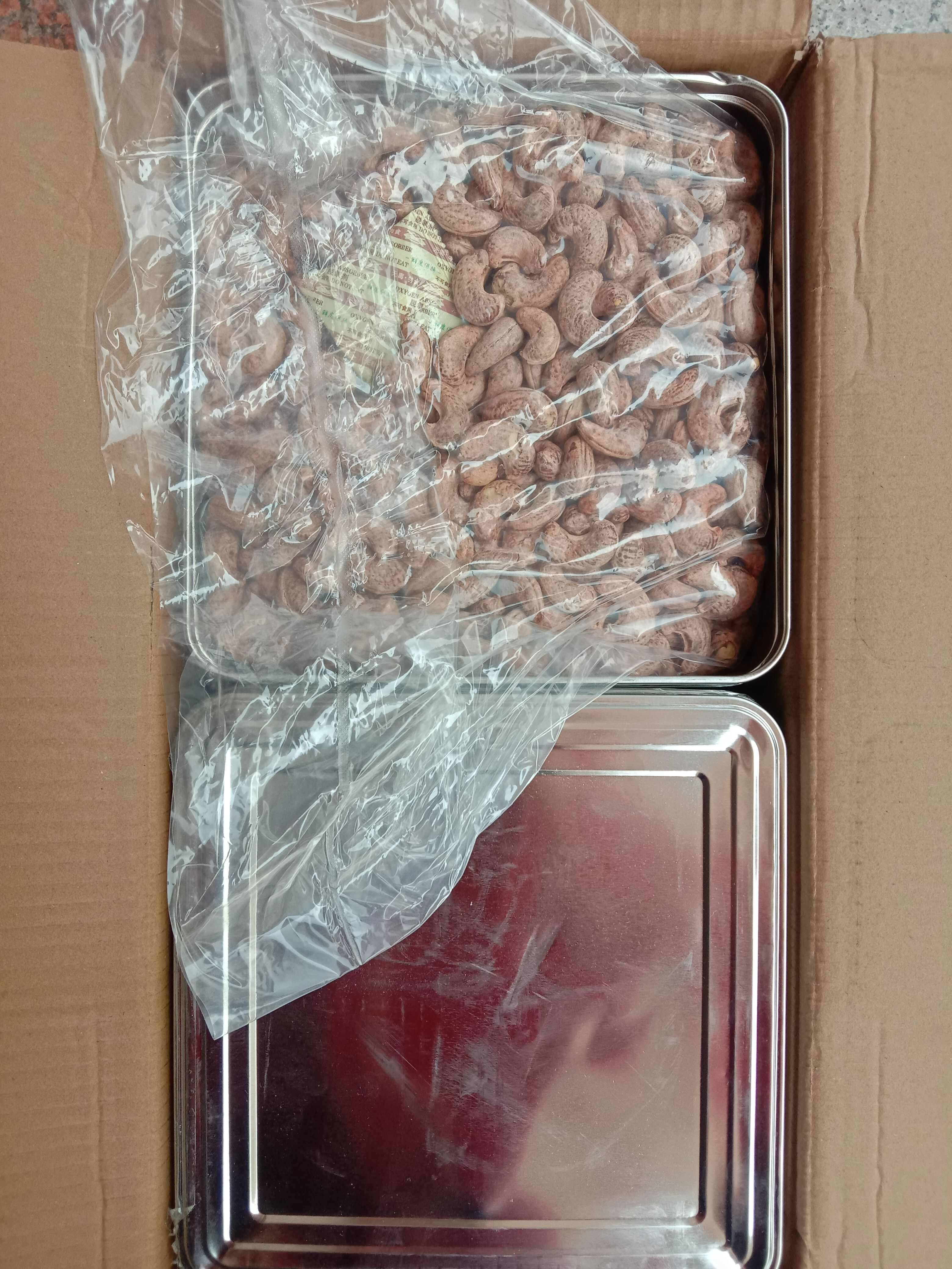 腰果（A+180果，大颗粒，果饱满，带衣盐焗，香脆爽口）