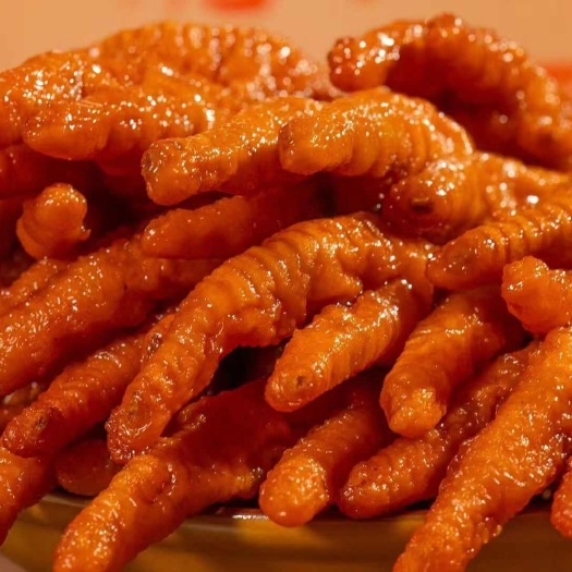 阳谷县虎皮鸡爪，虎皮凤爪，先炸后卤，味道浓郁，欢迎批发采购