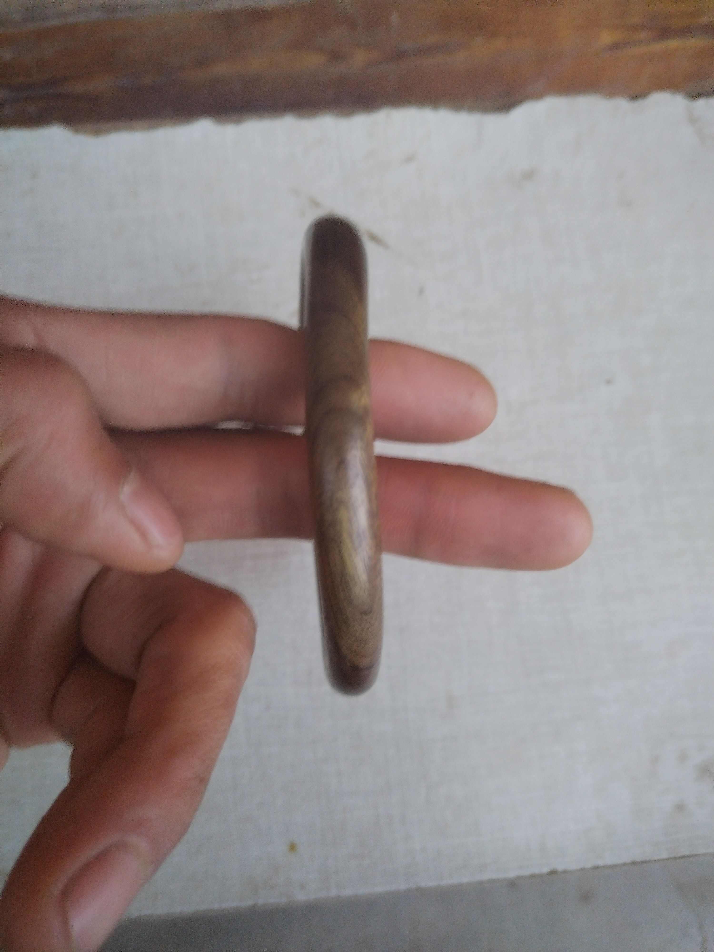 金丝楠木阴沉木手镯纯手工制作乌化老料！