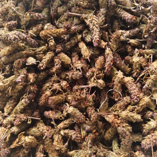 光山县新货夏枯球，颜色青，手选货，无杂草。