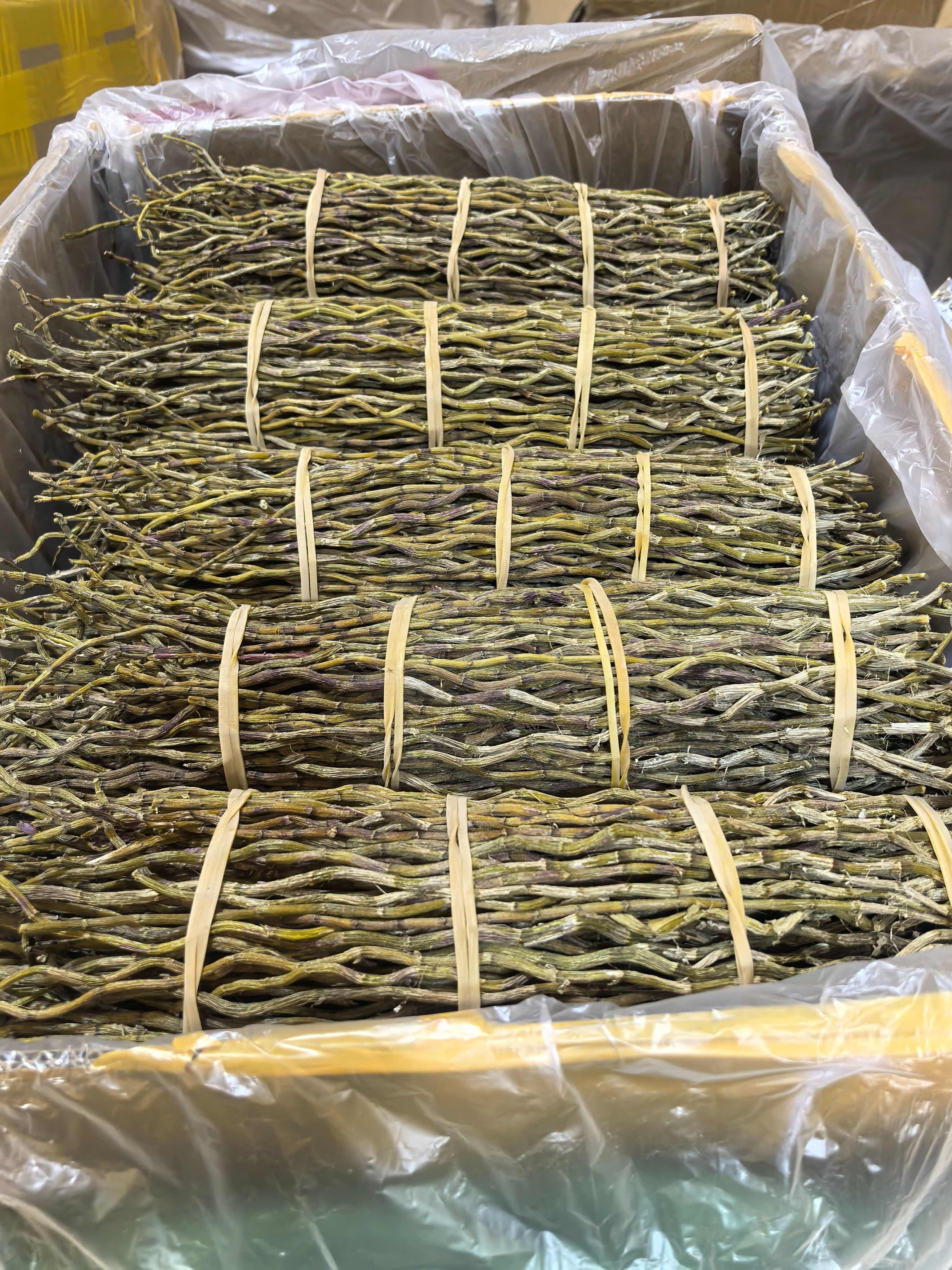 铁皮石斛捆条，长度25-35公分