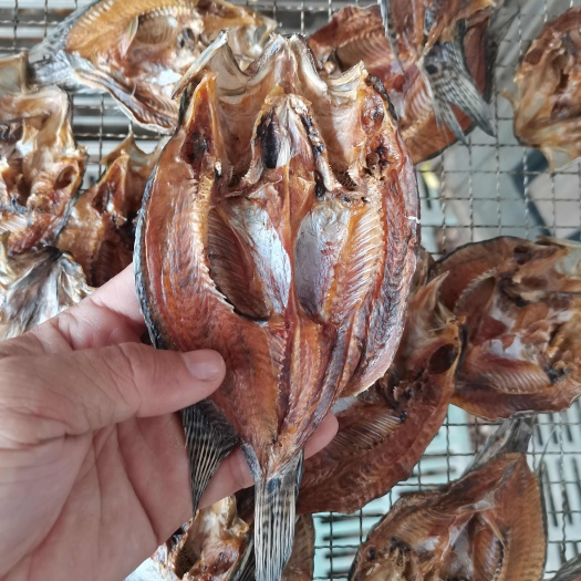 海南淡水石斑/鱼干/开背/水库鱼/纯/烘干/包邮