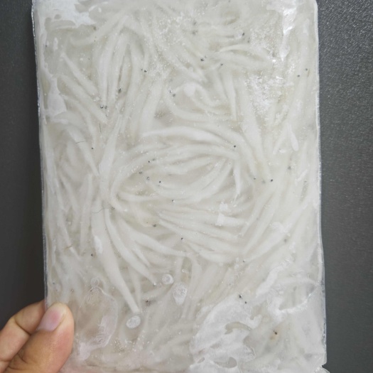 泗洪县冻板银鱼，8两/袋，现有50吨鲜冻银鱼，可以按照要求进行制作